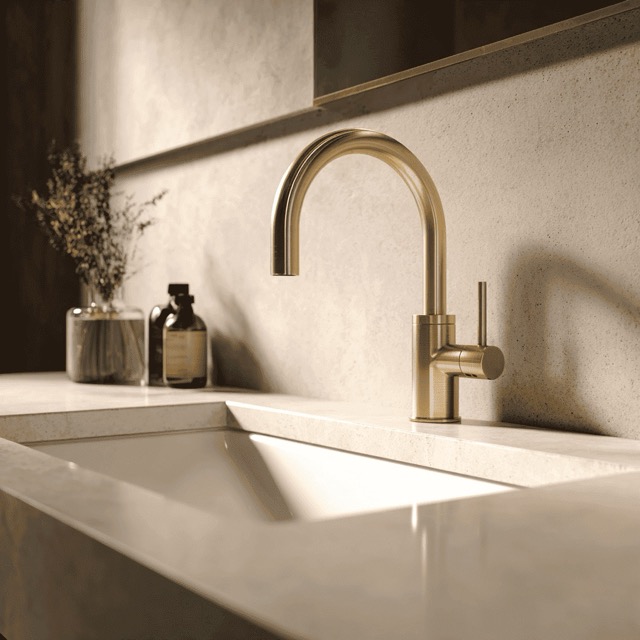 grifería en tamaño mediano