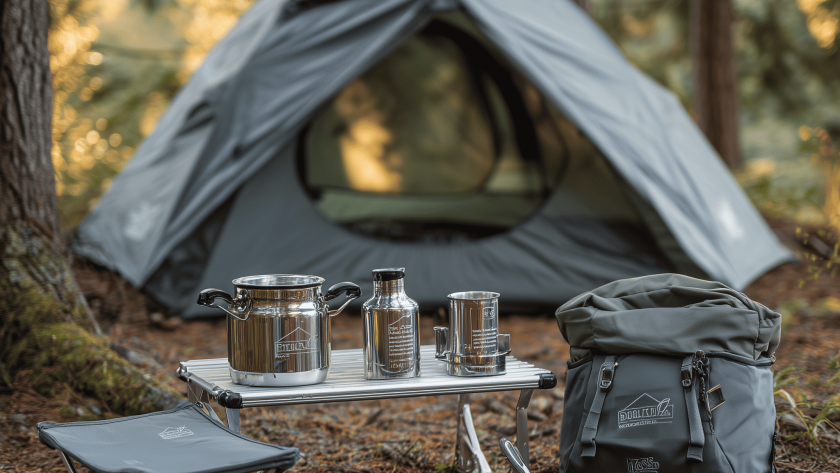 Vajilla de Camping